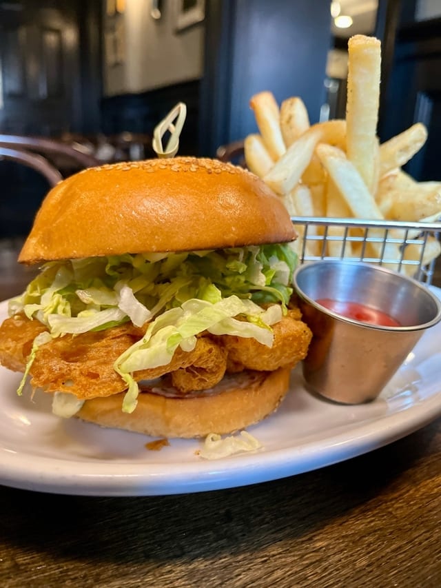 Fried Fish Sandwich.