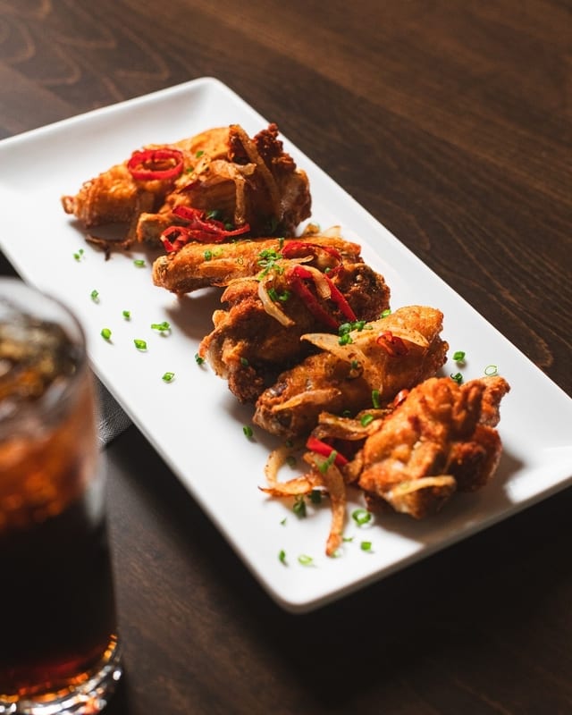 Irish Spice Bag Wings.