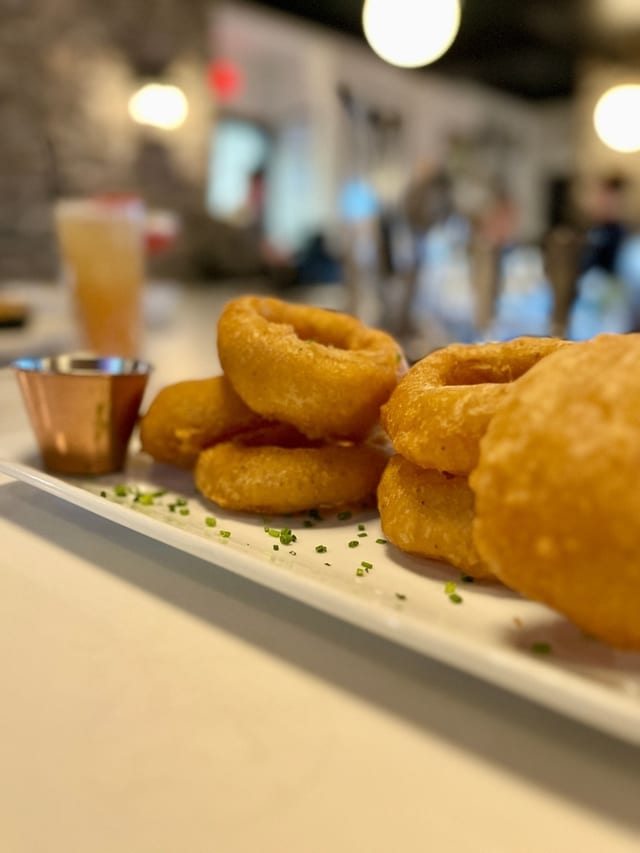 Fried Onion Rings.