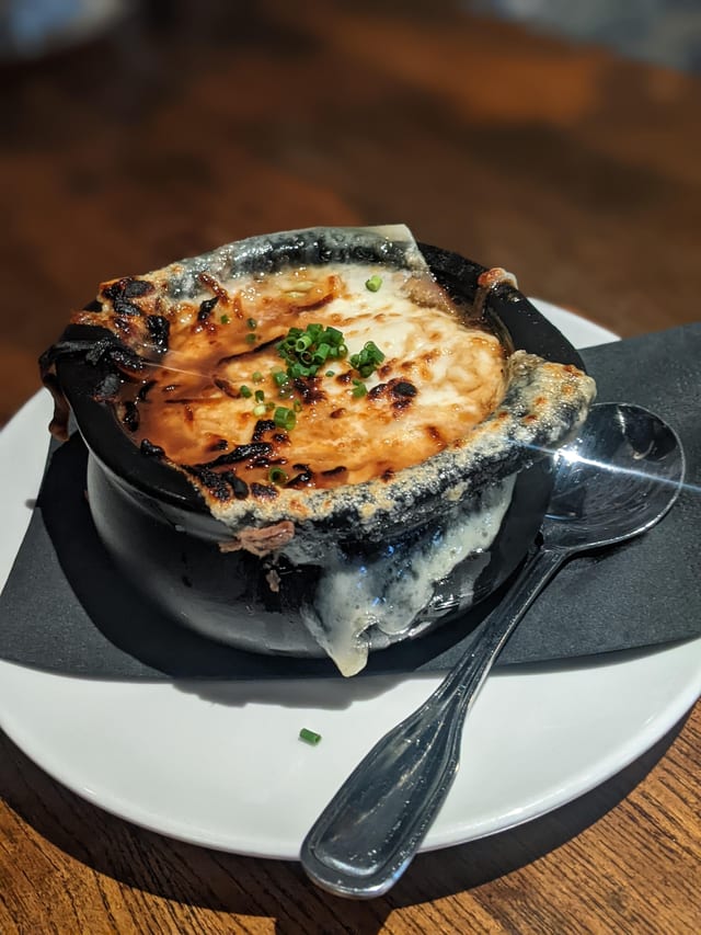 Guinness French Onion Soup.