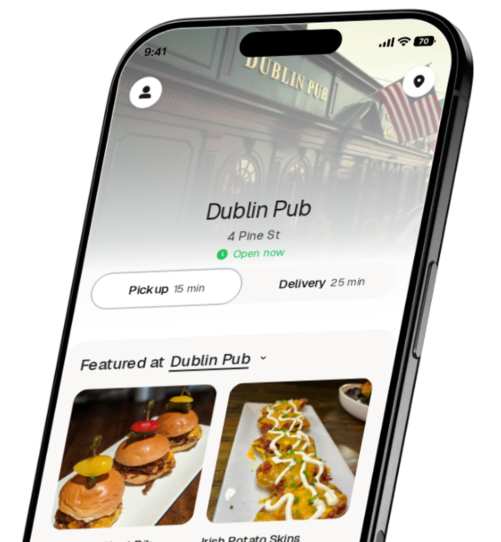 Dublin Pub app preview